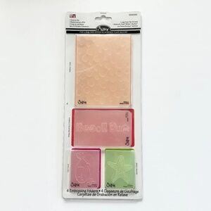Sizzix Embossing Folders Summer Set